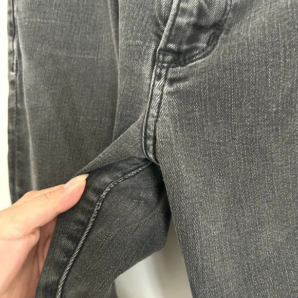 Abercrombie & Fitch Harper Low Rise Ankle Jeans Black Size 27 - Picture 5 of 9